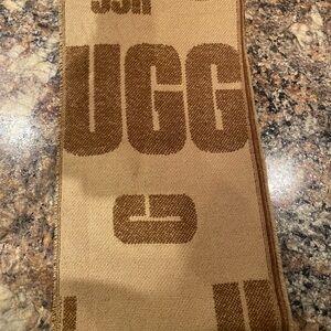 UGG Tan and Brown Scarf